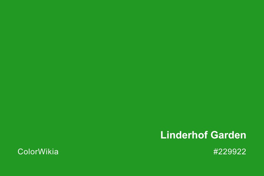 linderhof garden color 229922