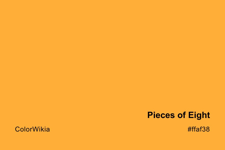 Pieces of Eight Color – #ffaf38: Codes and Complete Breakdown