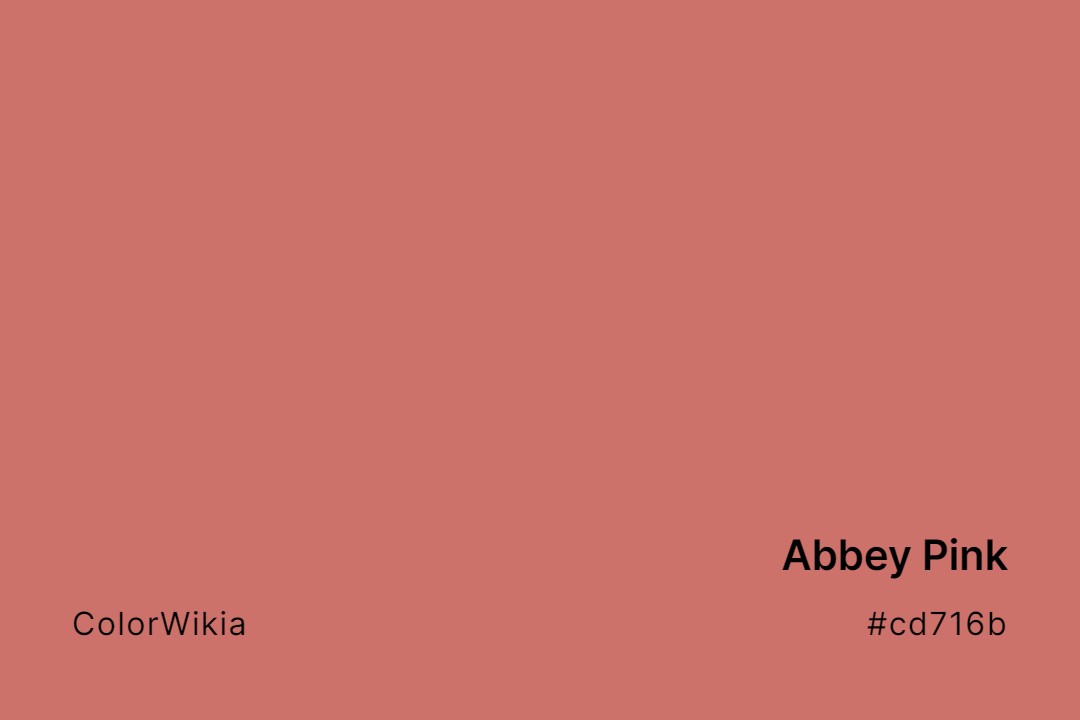 Abbey Pink Color – #cd716b: Codes and Complete Breakdown