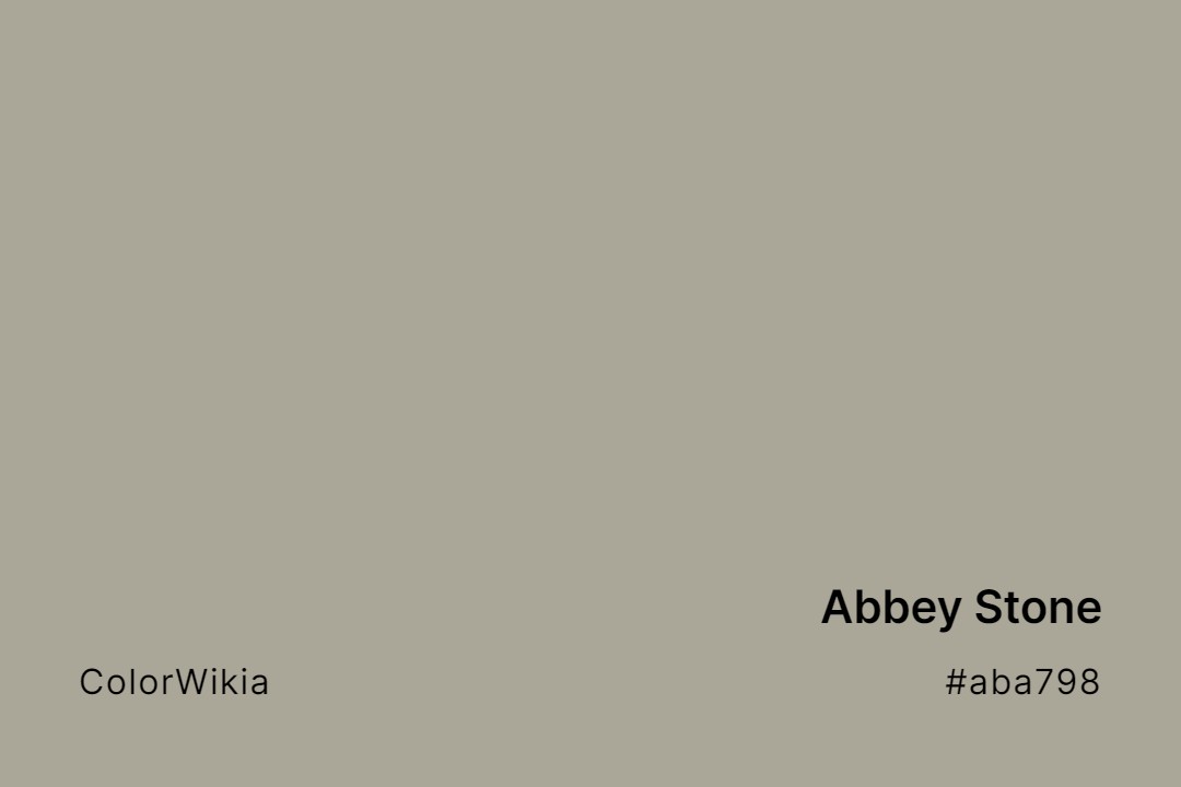 Abbey Stone Color – #aba798: Codes and Complete Breakdown