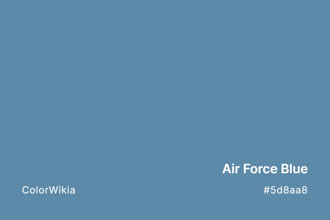 air force blue color 5d8aa8