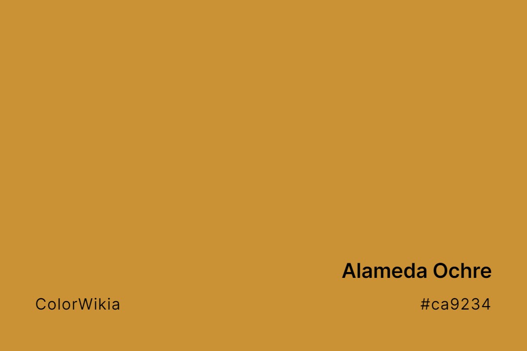 Alameda Ochre Color – #ca9234: Codes and Complete Breakdown