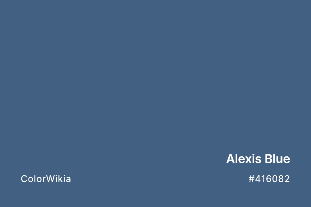 Alexis Blue Color – #416082: Codes and Complete Breakdown