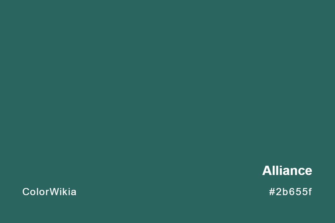 Alliance Color – #2b655f: Codes and Complete Breakdown