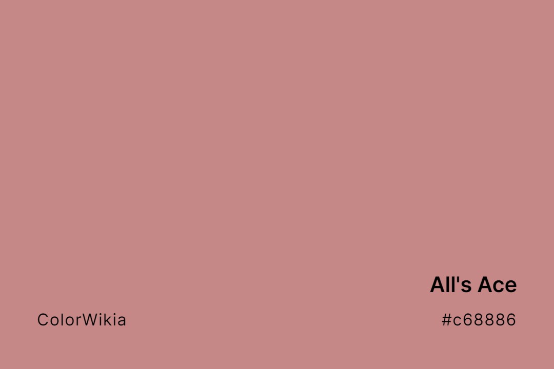 All’s Ace Color – #c68886: Codes and Complete Breakdown