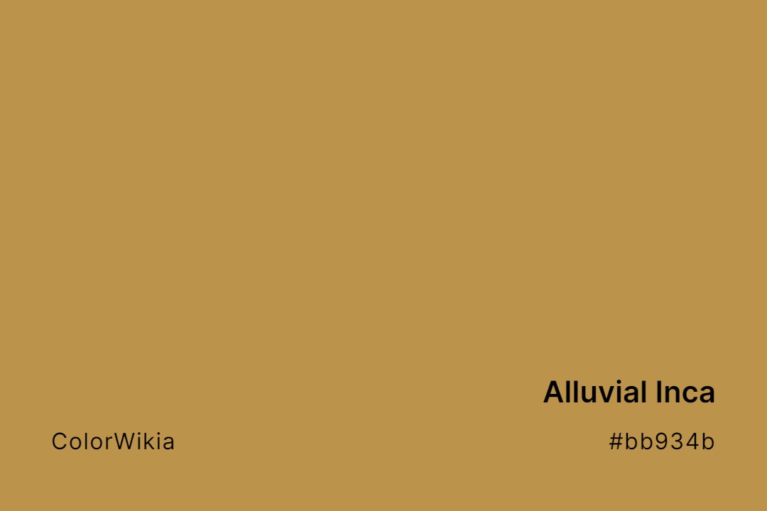 Alluvial Inca Color – #bb934b: Codes and Complete Breakdown