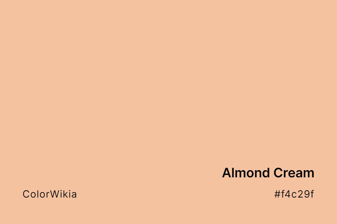Almond Cream Color – #f4c29f: Codes and Complete Breakdown
