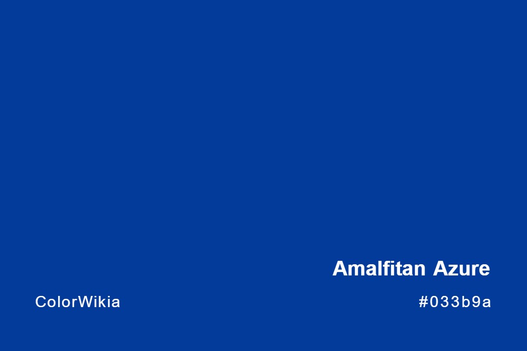 amalfitan azure color 033b9a