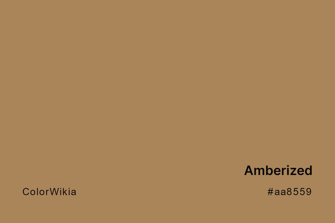 Amberized Color – #aa8559: Codes and Complete Breakdown