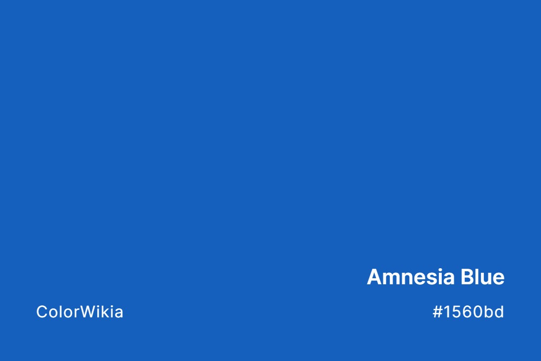 Amnesia Blue Color – #1560bd: Codes and Complete Breakdown