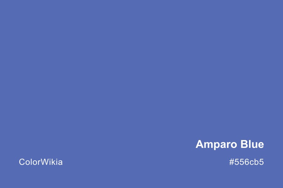 Amparo Blue Color – #556cb5: Codes and Complete Breakdown