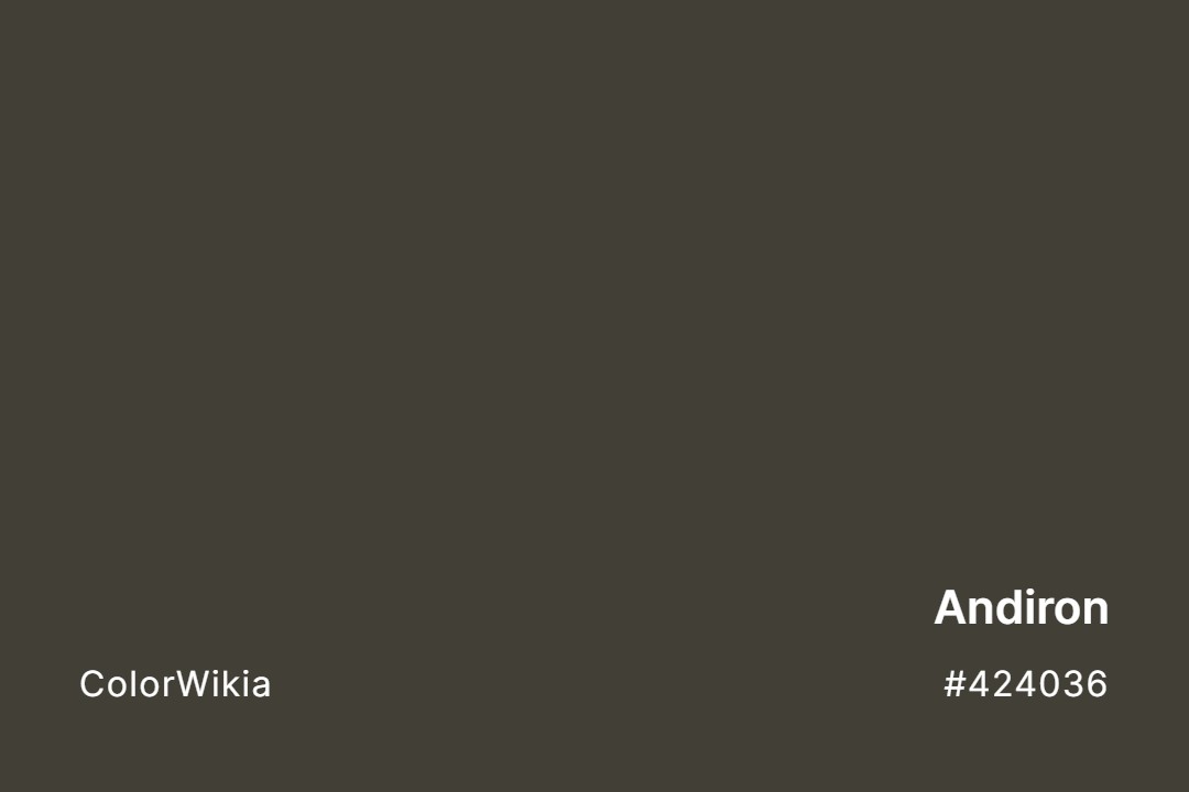 Andiron Color – #424036: Codes and Complete Breakdown