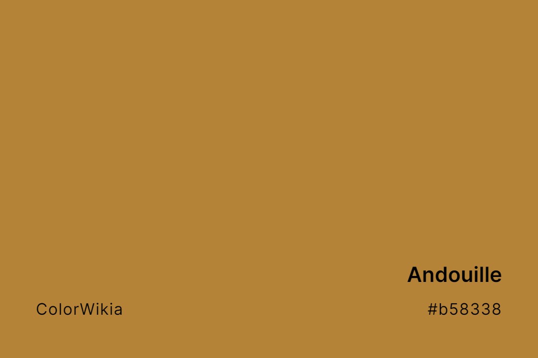 Andouille Color – #b58338: Codes and Complete Breakdown
