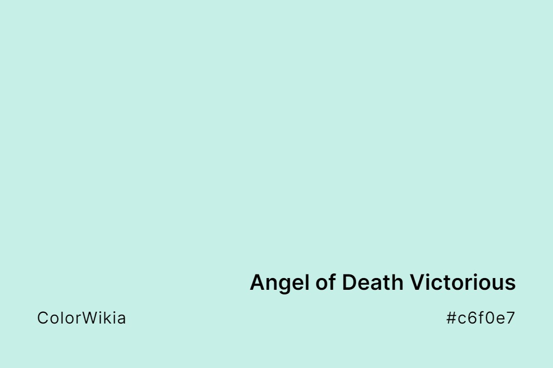 Angel of Death Victorious Color – #c6f0e7: Codes and Complete Breakdown