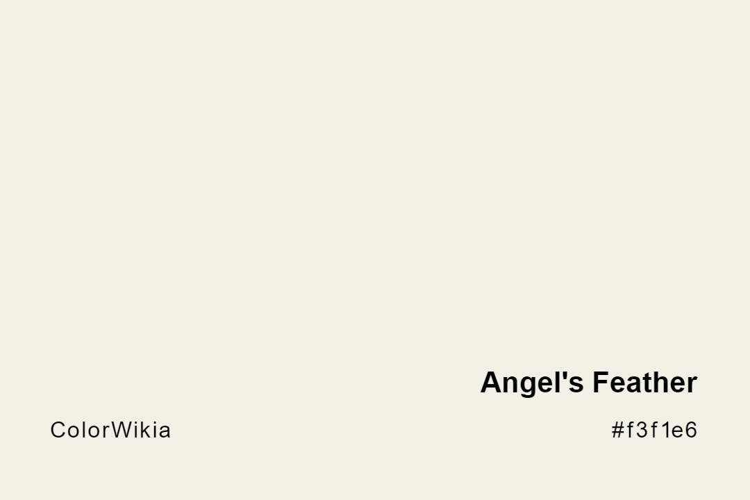Angel’s Feather Color – #f3f1e6: Codes and Complete Breakdown