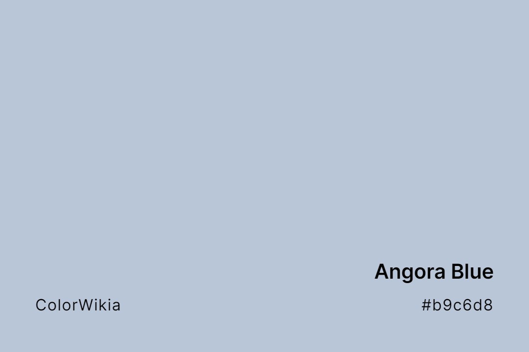 Angora Blue Color – #b9c6d8: Codes and Complete Breakdown