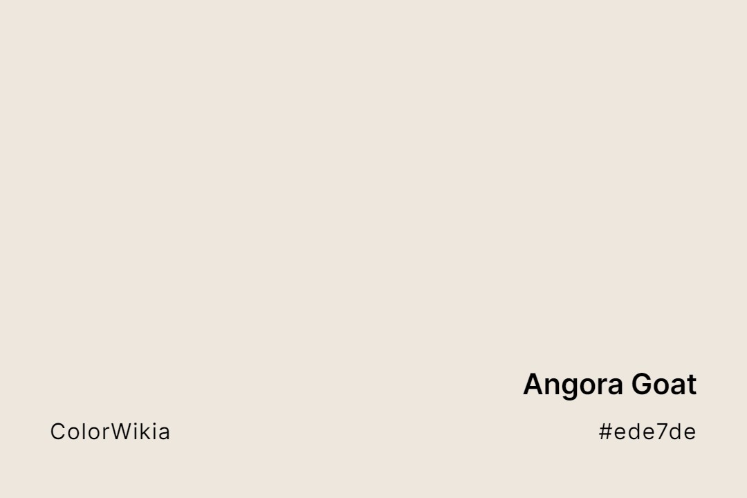 Angora Goat Color – #ede7de: Codes and Complete Breakdown