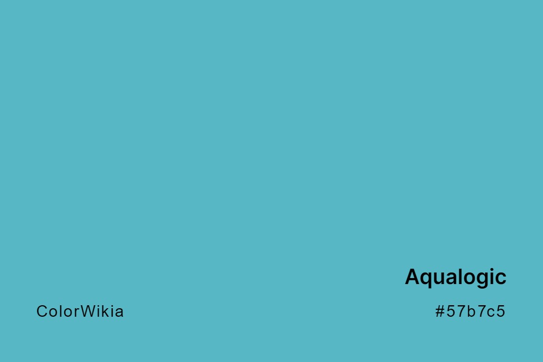 Aqualogic Color – #57b7c5: Codes and Complete Breakdown