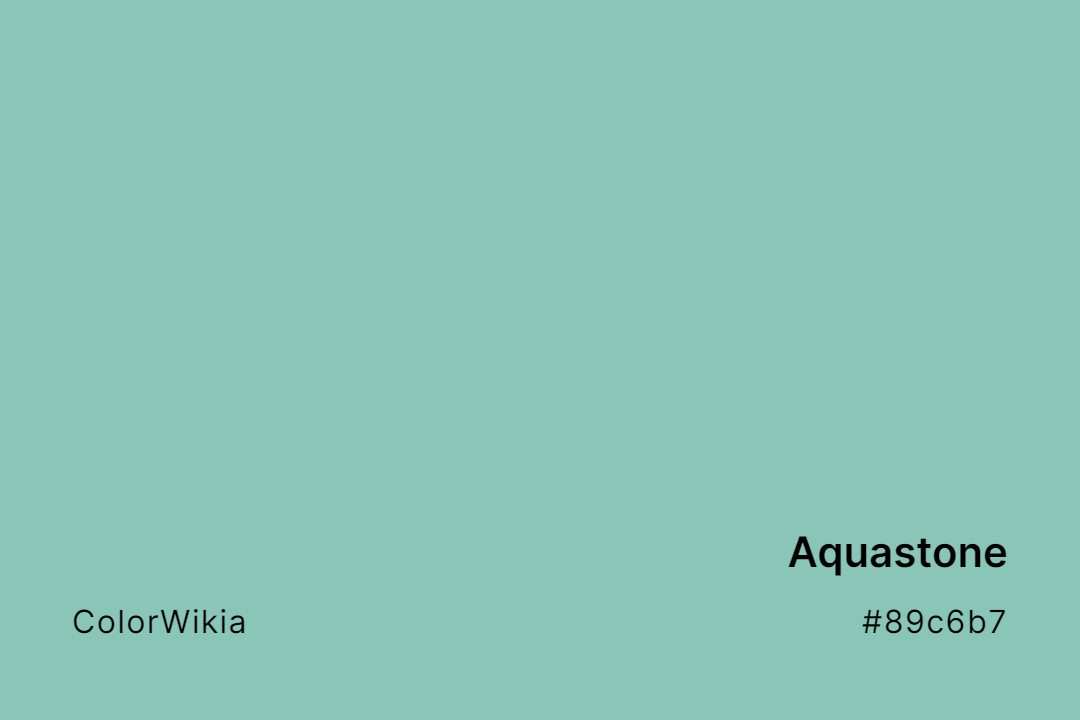Aquastone Color – #89c6b7: Codes and Complete Breakdown