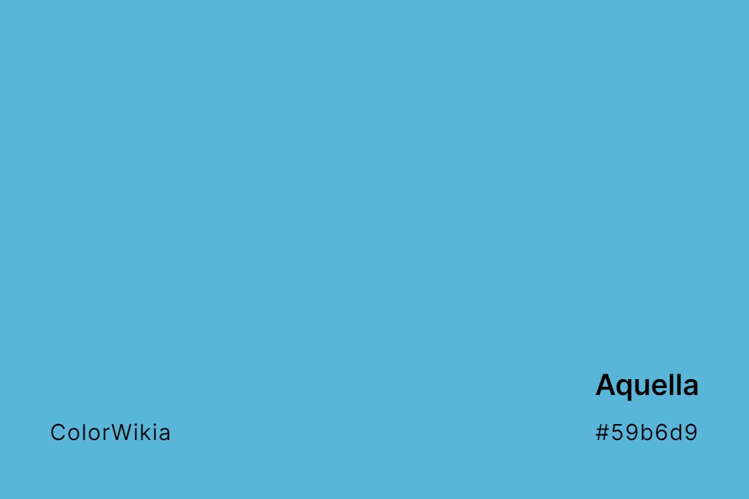 Aquella Color – #59b6d9: Codes and Complete Breakdown