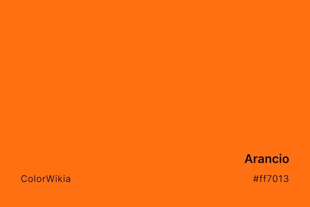 Arancio Color – #ff7013: Codes and Complete Breakdown