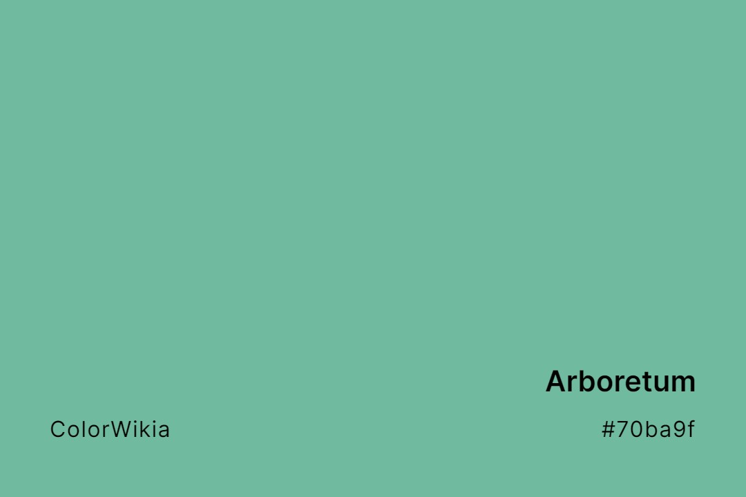 Arboretum Color – #70ba9f: Codes and Complete Breakdown