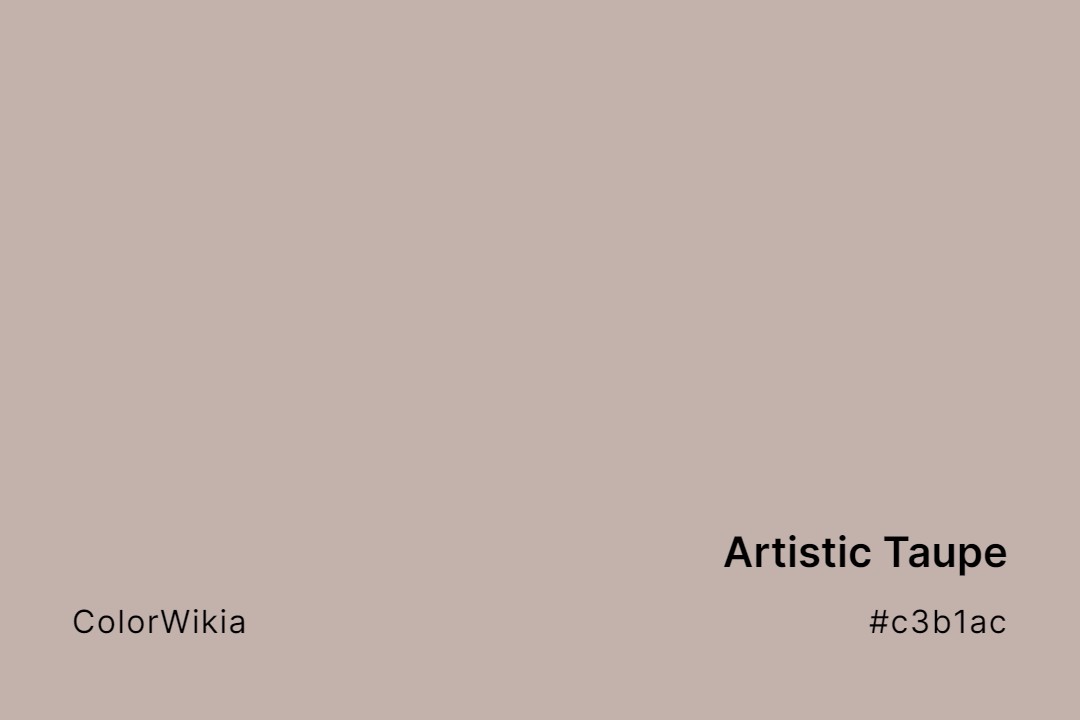 Artistic Taupe Color – #c3b1ac: Codes and Complete Breakdown