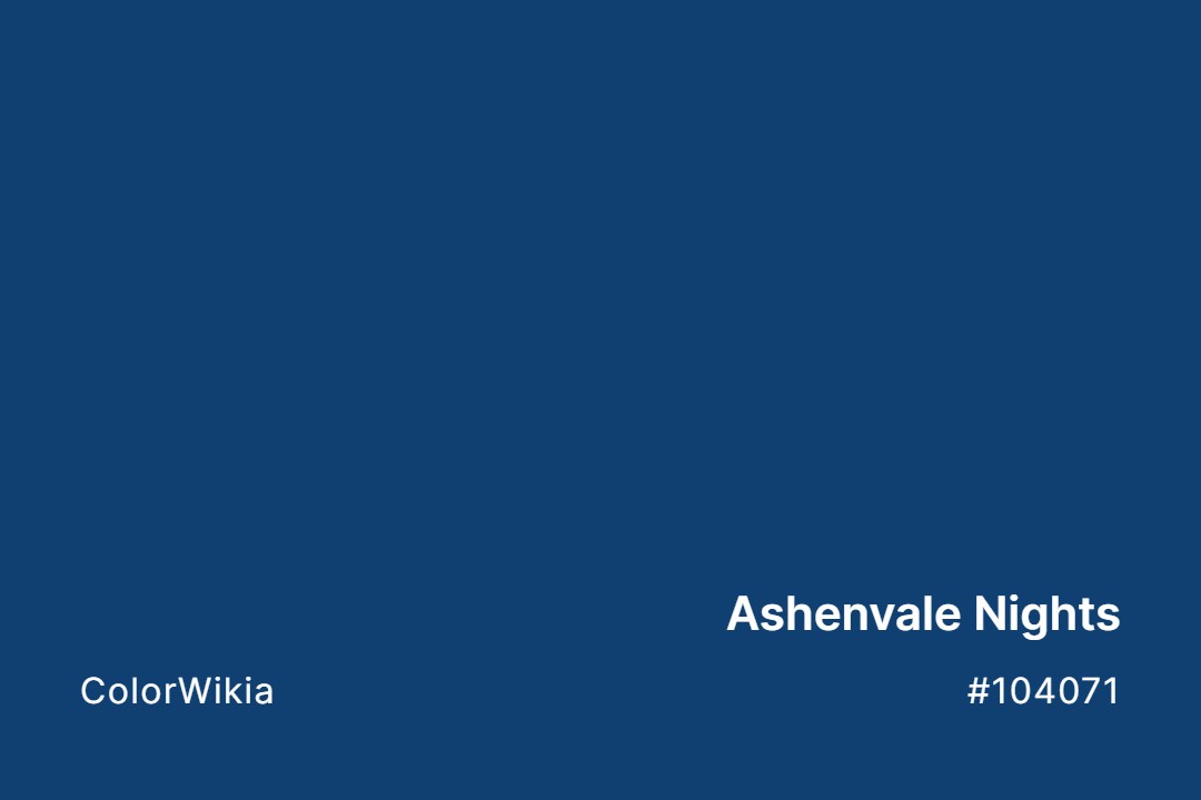 Ashenvale Nights Color – #104071: Codes and Complete Breakdown