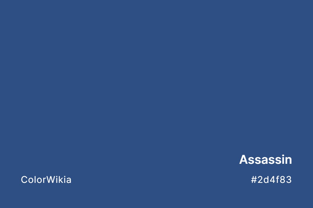 Assassin Color – #2d4f83: Codes and Complete Breakdown