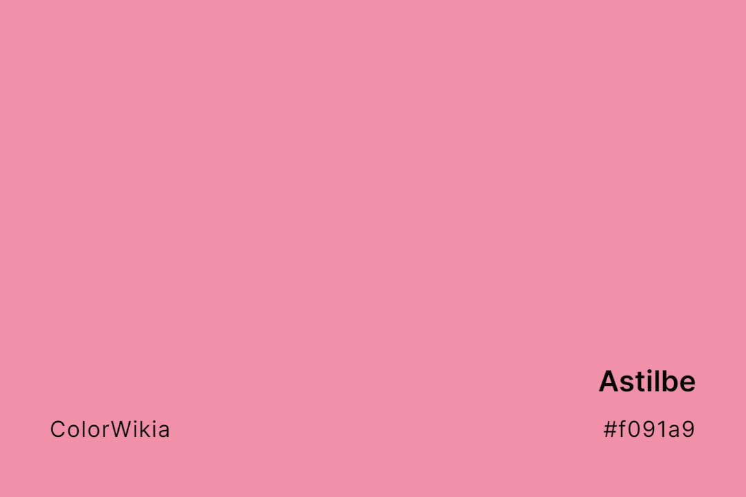 Astilbe Color – #f091a9: Codes and Complete Breakdown