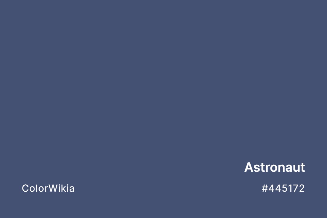 Astronaut Color – #445172: Codes and Complete Breakdown