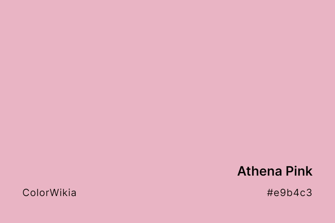 Athena Pink Color – #e9b4c3: Codes and Complete Breakdown