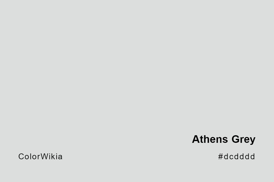 Athens Grey Color – #dcdddd: Codes and Complete Breakdown