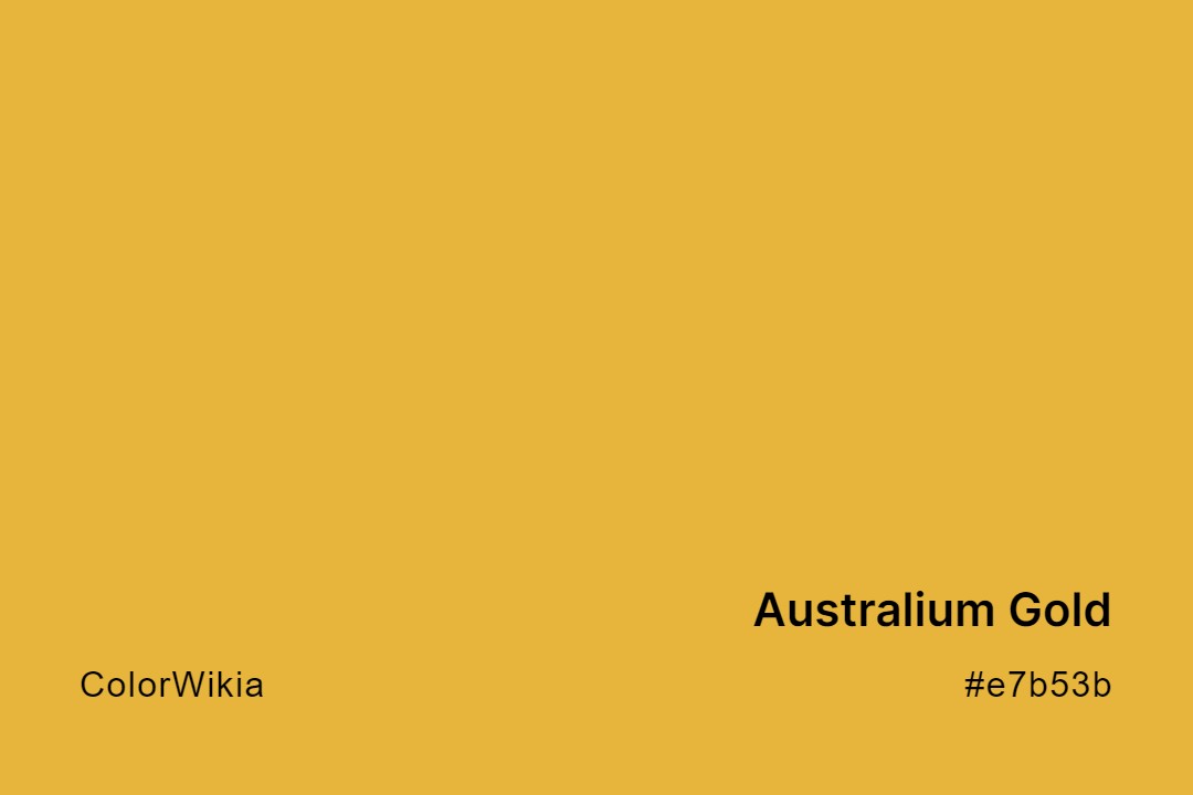 Australium Gold Color – #e7b53b: Codes and Complete Breakdown