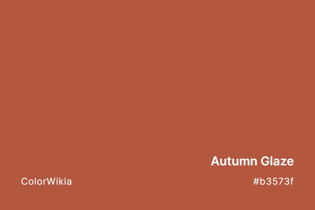 Autumn Glaze Color – #b3573f: Codes and Complete Breakdown