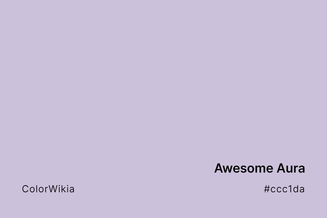 Awesome Aura Color – #ccc1da: Codes and Complete Breakdown