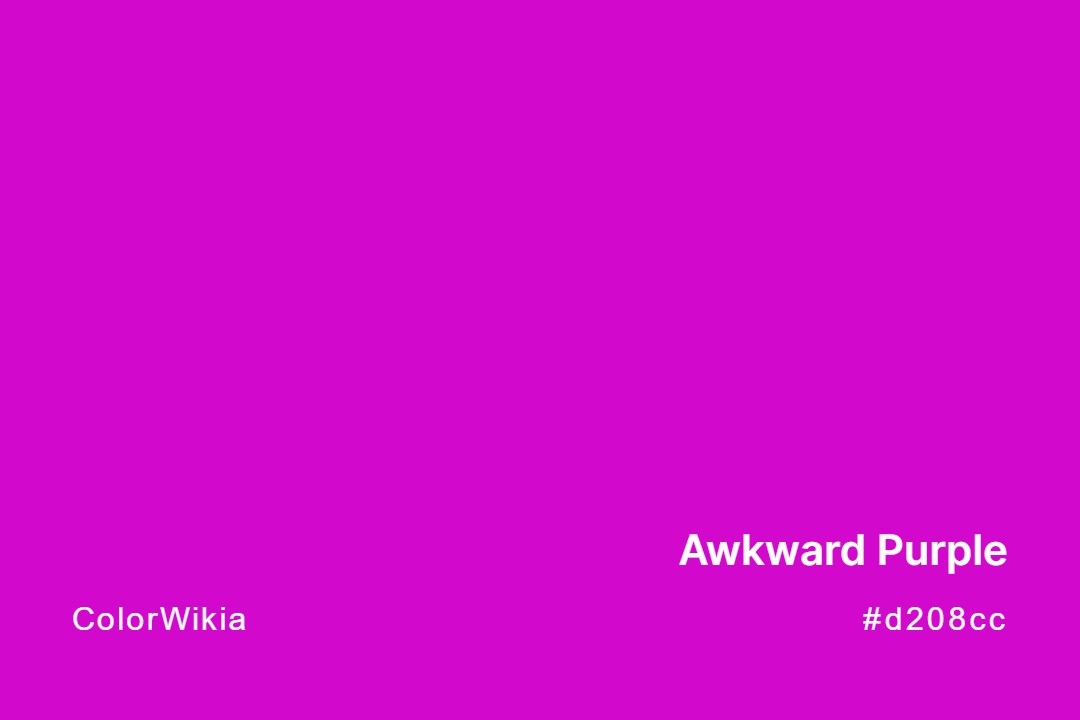 Awkward Purple Color – #d208cc: Codes and Complete Breakdown