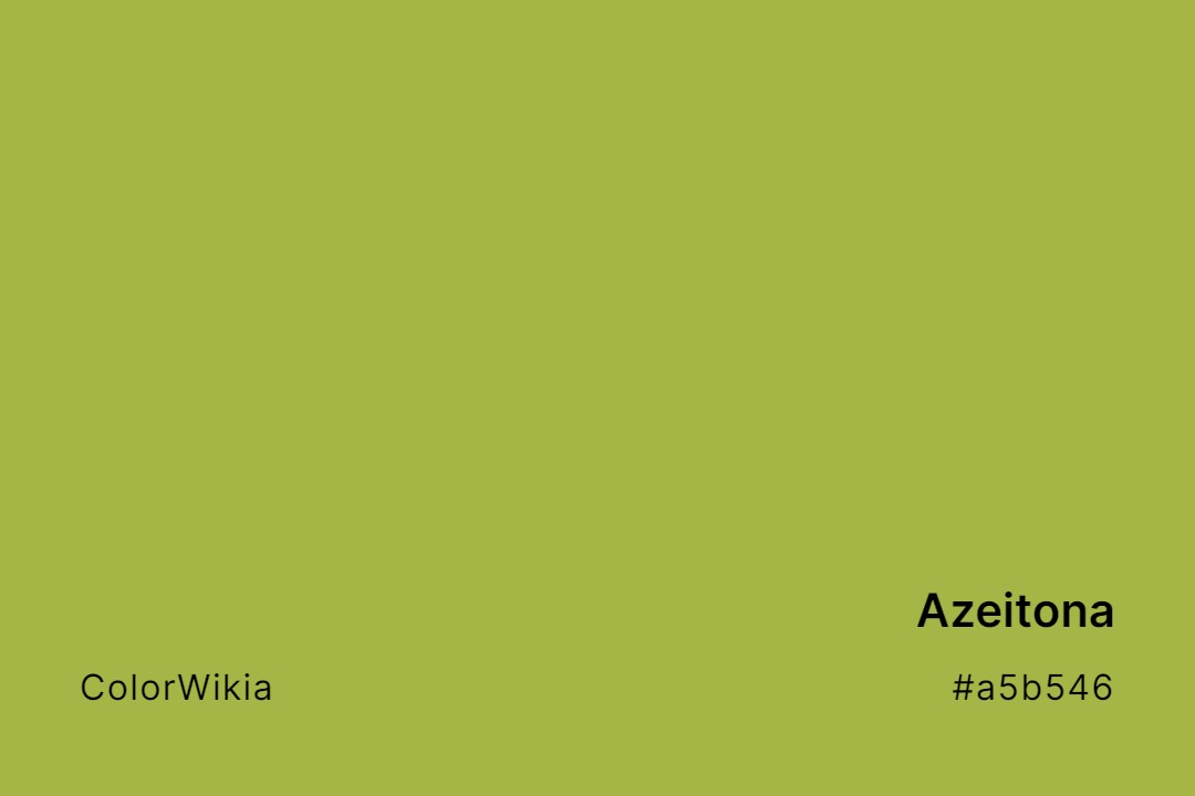 Azeitona Color – #a5b546: Codes and Complete Breakdown
