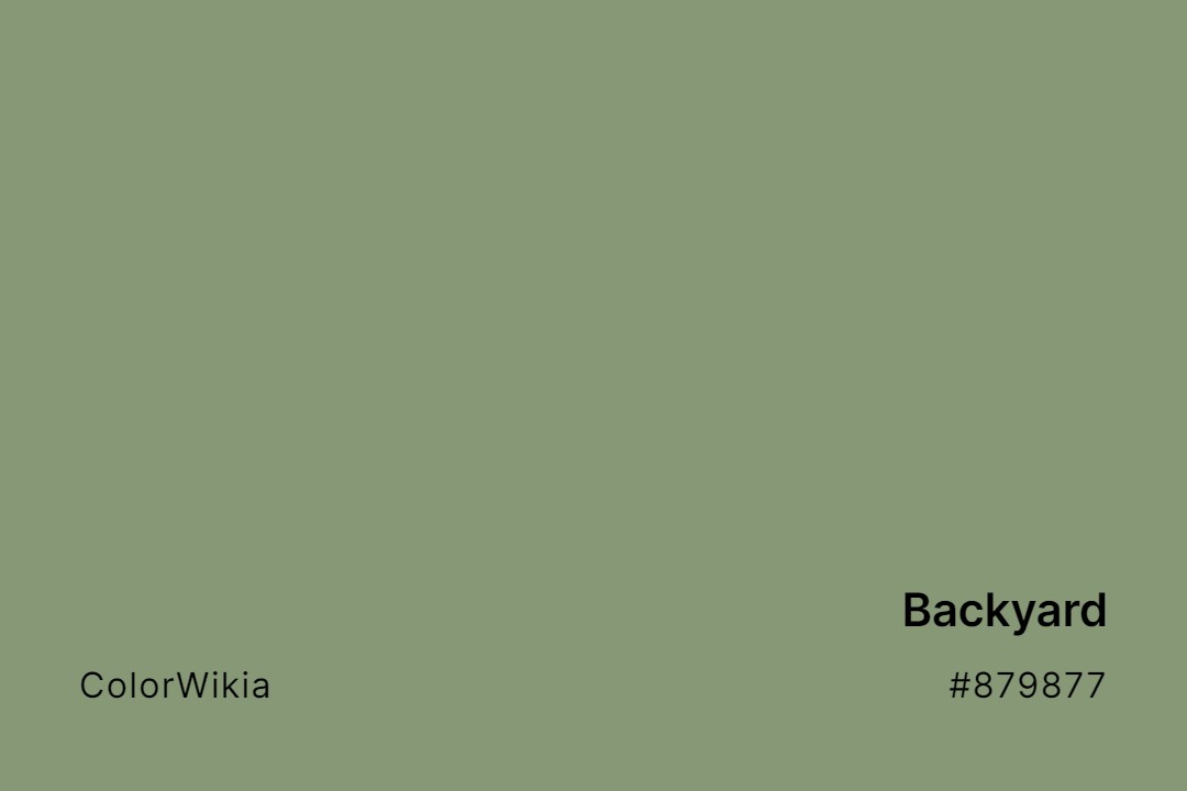 Backyard Color – #879877: Codes and Complete Breakdown
