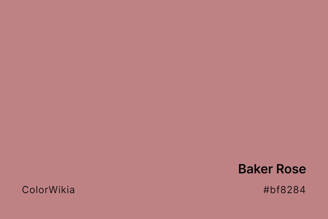 Baker Rose Color – #bf8284: Codes and Complete Breakdown