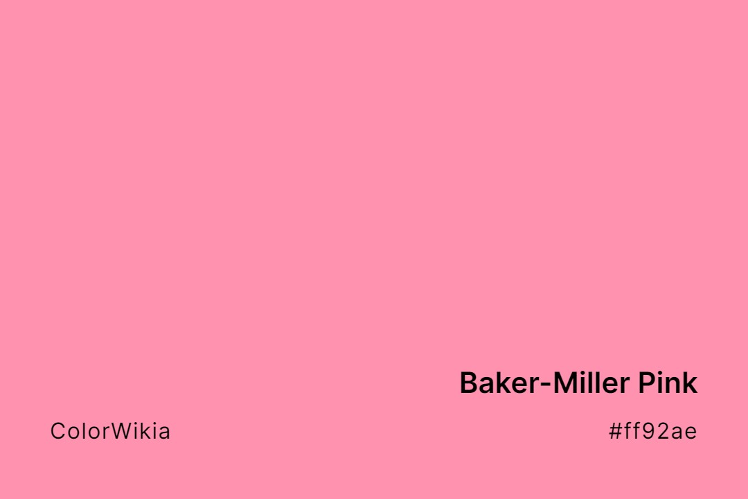 Baker-Miller Pink Color – #ff92ae: Codes and Complete Breakdown