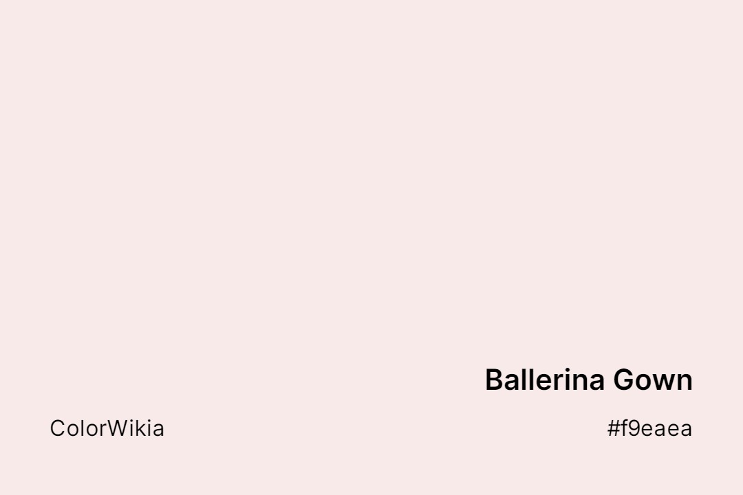 ballerina gown color f9eaea