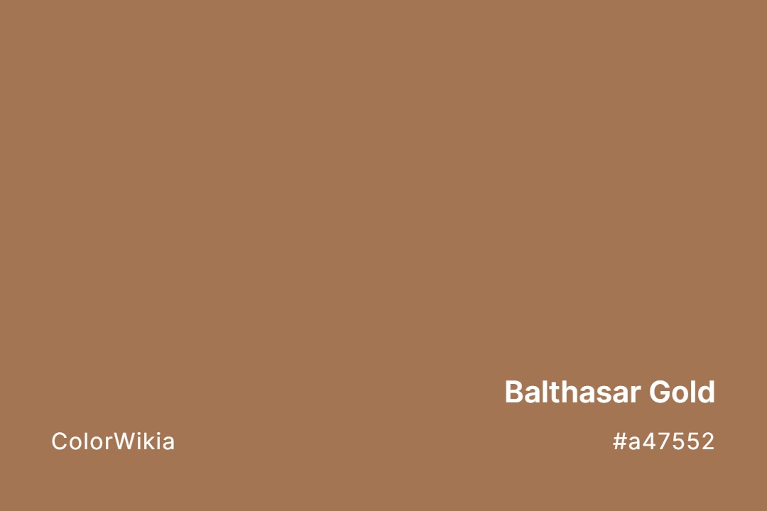 Balthasar Gold Color – #a47552: Codes and Complete Breakdown