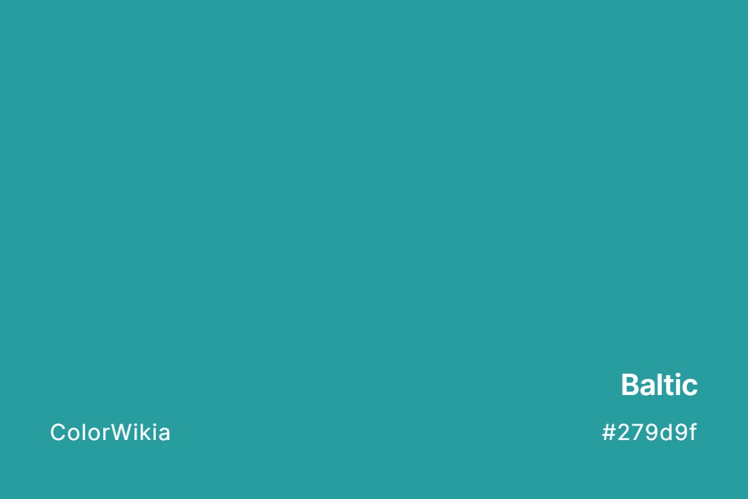 baltic color 279d9f