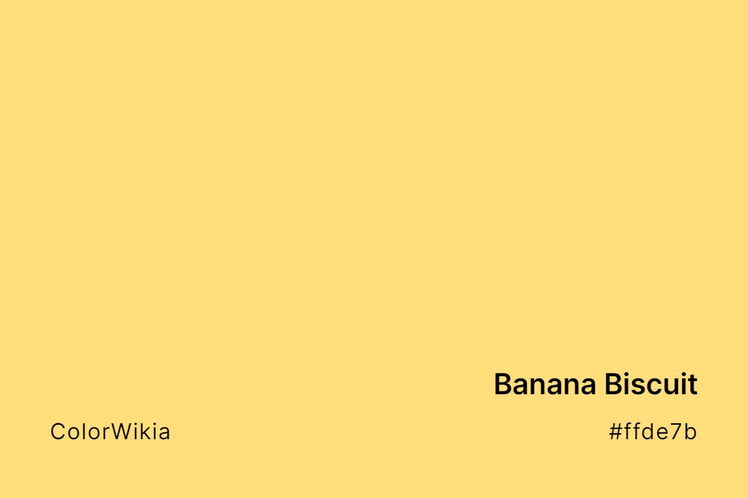 Banana Biscuit Color – #ffde7b: Codes and Complete Breakdown