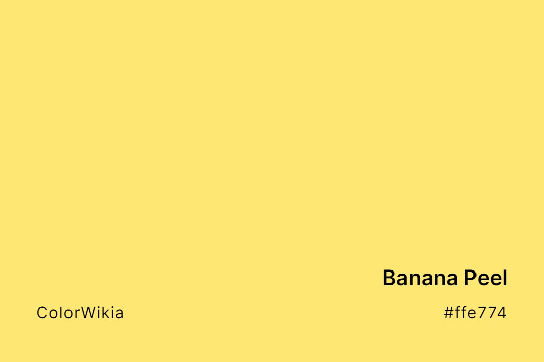banana peel color ffe774