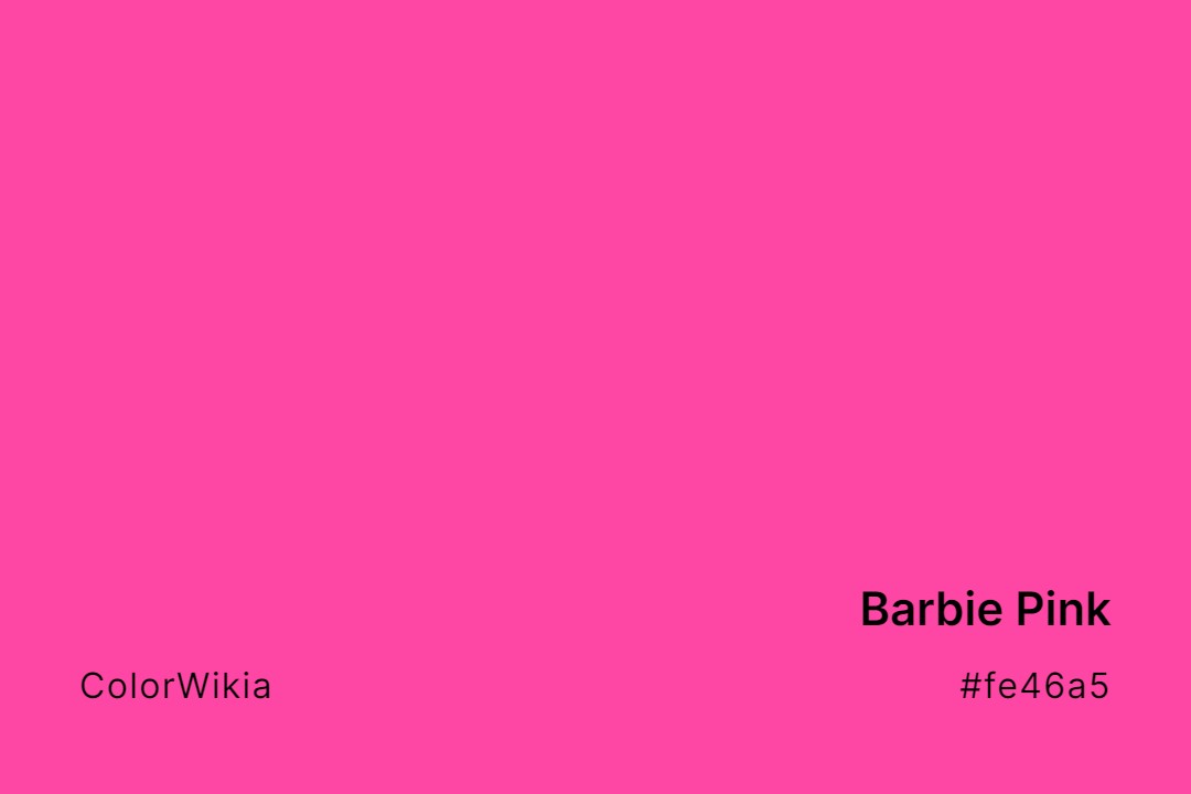 Barbie Pink Color – #fe46a5: Codes and Complete Breakdown