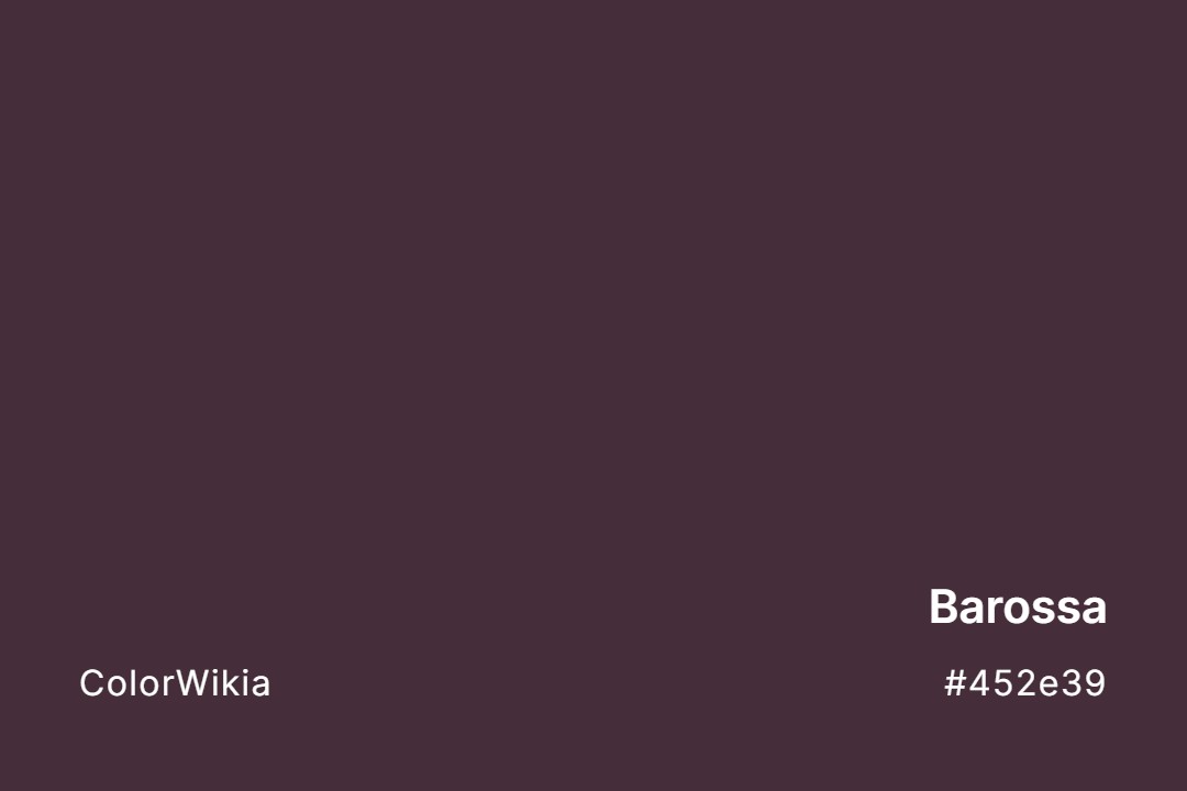 Barossa Color – #452e39: Codes and Complete Breakdown
