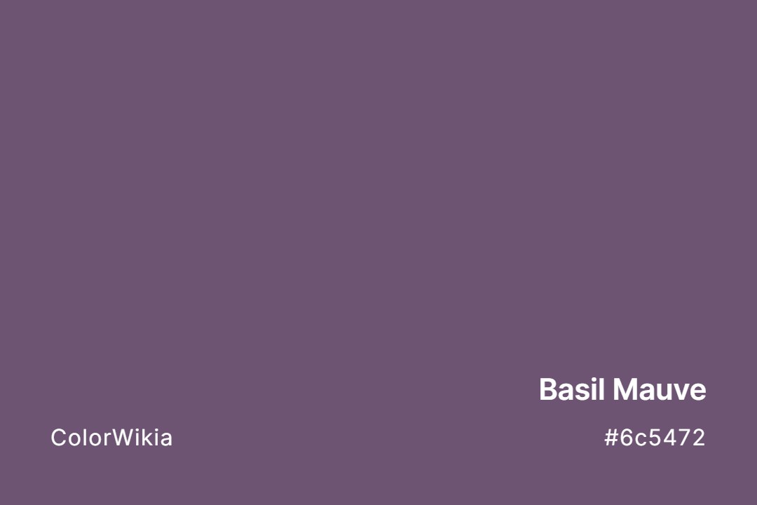 basil mauve color 6c5472