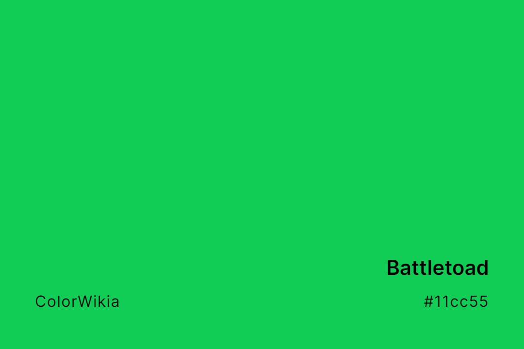 Battletoad Color – #11cc55: Codes and Complete Breakdown